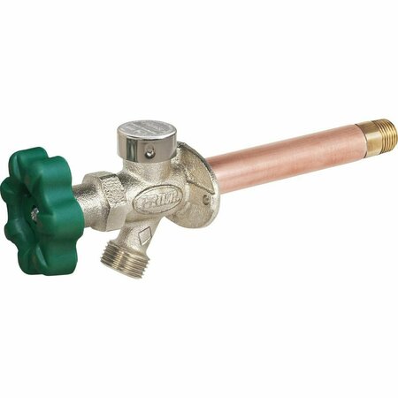 PRIER 1/2 In. SWT x 1/2 In. IPS x 8 In. Quarter-Turn Frost Free Wall Hydrant P-164D08